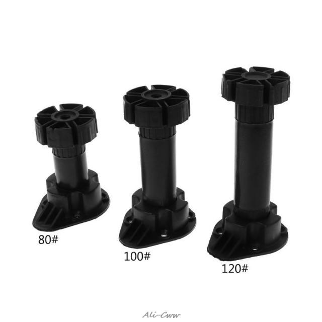 4pcs Hot Adjustable Height Cupboard Foot Cabinet Leg 适用于