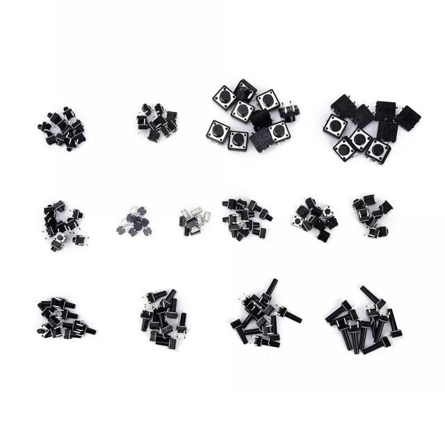 Details about 140pcs 14types Momentary Tact Tactile Push But
