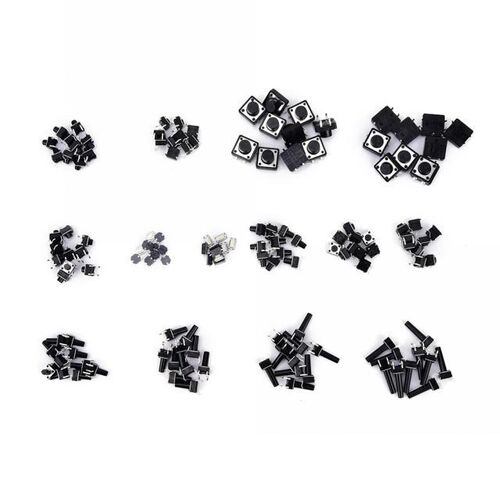 Details about 140pcs 14types Momentary Tact Tactile Push But