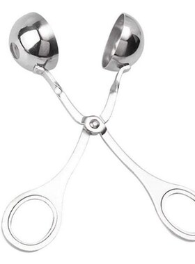 Stainless Steel Meat Ballers Maker Tongs Pork Beef Meat Ice