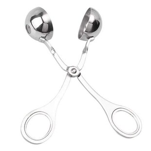Stainless Steel Meat Ballers Maker Tongs Pork Beef Meat Ice
