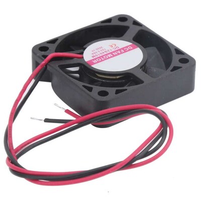 DC Fan 1.6x1.6x0.4in Motor Heat Dissipation Plastic for Repl