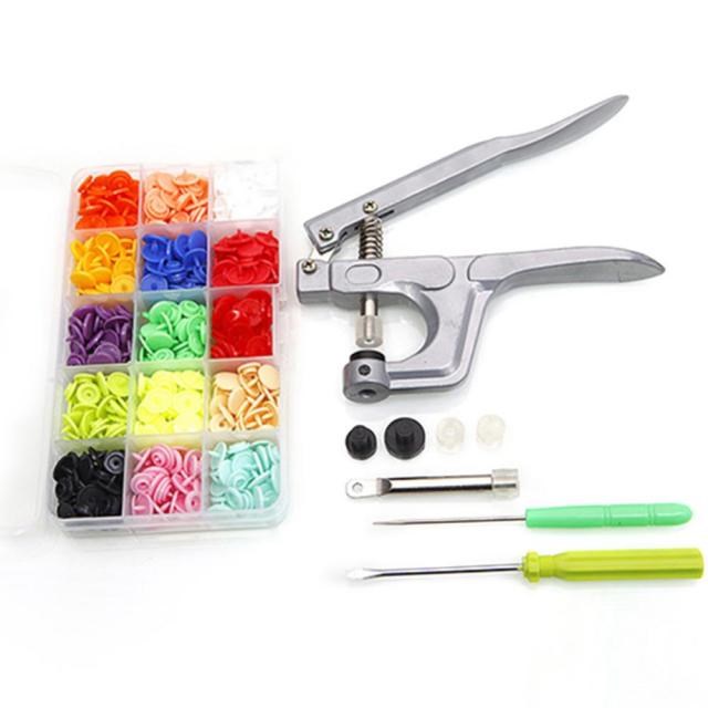 Hot sale 15 colors DIY Clothes T5 Plastic Fasteners Snap Res
