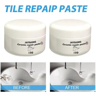 Tub Tile Repair Kit Porcelain Crack Chip Ceramic Floor Repai
