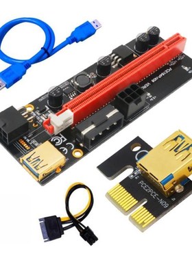 PCI-E Riser Card PCI Express 1X to16x Extender PCI E USB Ris