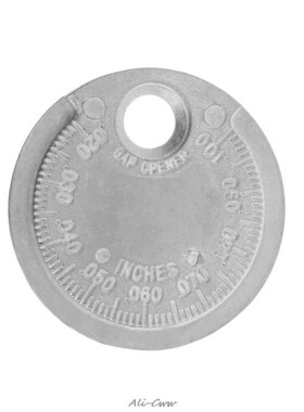 Spark Plug Gap Gauge Tool Measurement Coin-Type 0.6-2.4mm Ra