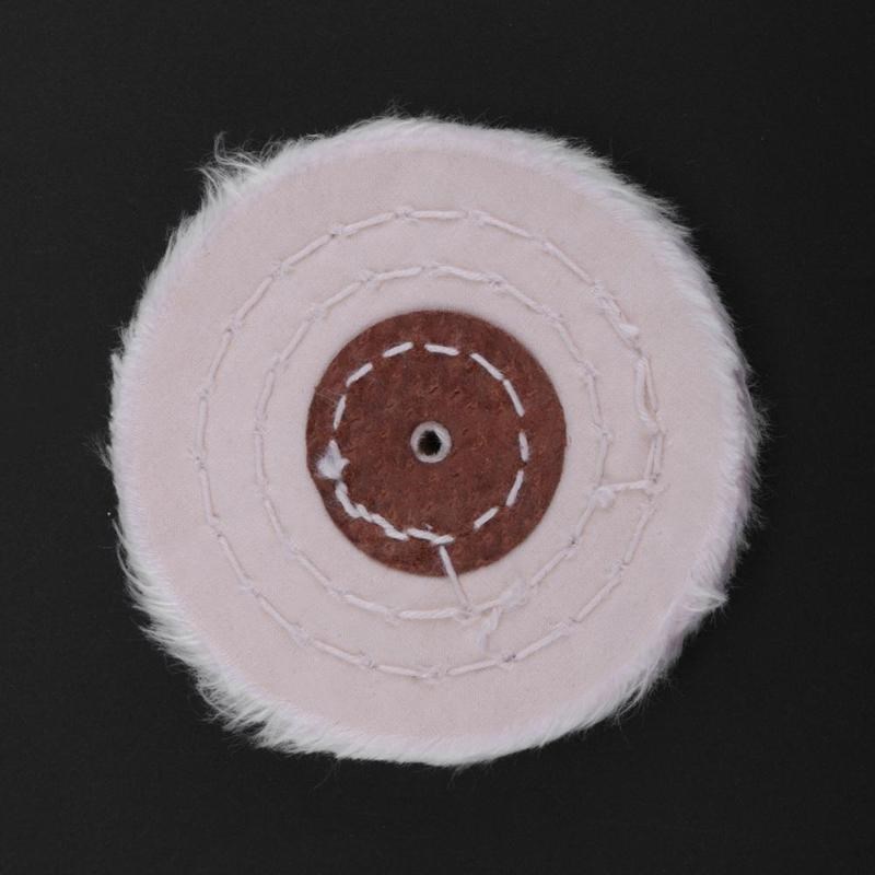 100mm White Cotton Lint Cloth Buffing Wheel Buffing Polishin