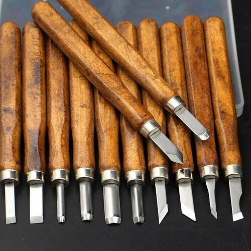 3/1pcs Wood Carving Knives Set Hand Tool Kit Carbon Steel Wo