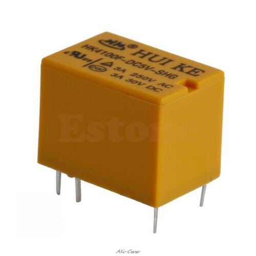 1/5/10pcs JRC-21F 5V HK4100F-DC5V-SHG Volt Power Relay 6PIN