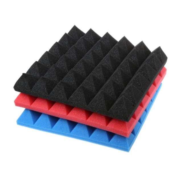 TIKAA 30x30x5cm Pyramid Flame Retardant Soundproofing Foam S