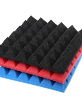 TIKAA 30x30x5cm Pyramid Flame Retardant Soundproofing Foam S