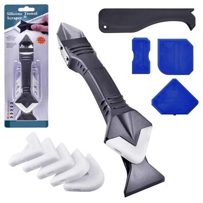 Sealant Finishing Tool Kit Grout Scraper Caulk Remover Set 3