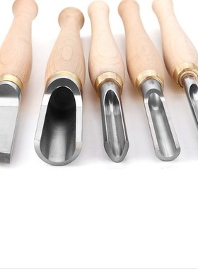 DANIU High Speed Steel Wood Turning Tool Skew Bowl Roughing