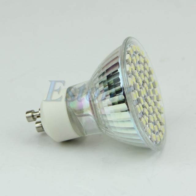 YAM GU10 3528 60-LED 220V Base Energy Saving Pure/ Warm Whit