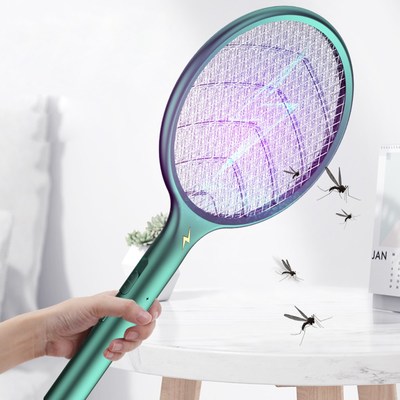 Charging Base Electric Fly Swatter Lamp Handheld Standing Ty