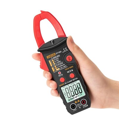 Digital Multimeter Clamp Meter True RMS 6000 Counts Temperat