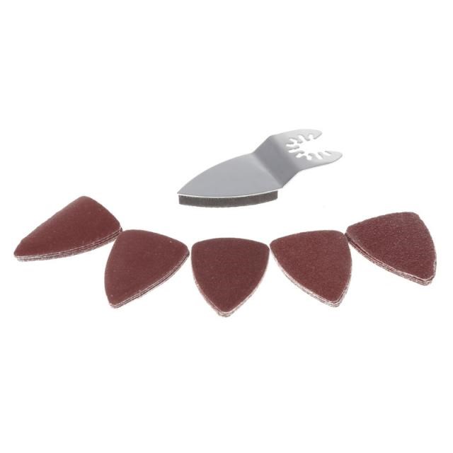 Sanding Paper+Finger Sanding Pad 适用于 Multifunction Oscill