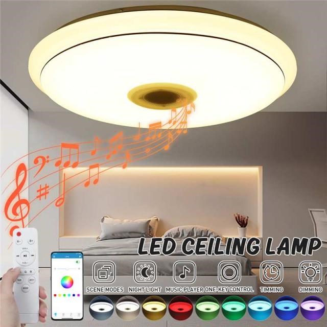 300W WiFi Modern RGB LED Ceiling Lights 33CM 40CM 50CM APP b