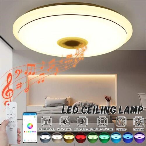 300W WiFi Modern RGB LED Ceiling Lights 33CM 40CM 50CM APP b
