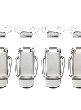 MTGATHER 4X Stainless Steel Spring Loaded Toggle Case Box Ch