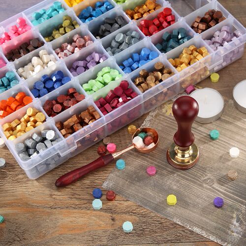 Fantasy Fire Paint Wax Seal Head Fashion Sealing Wax for Sig