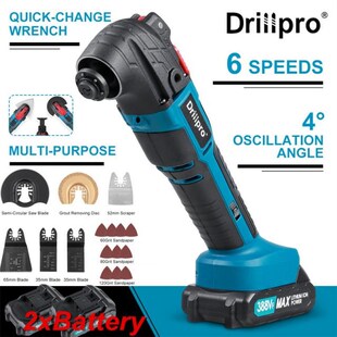 388vf Cordless Oscillating Multi Tool 6 Speed Electric Renov