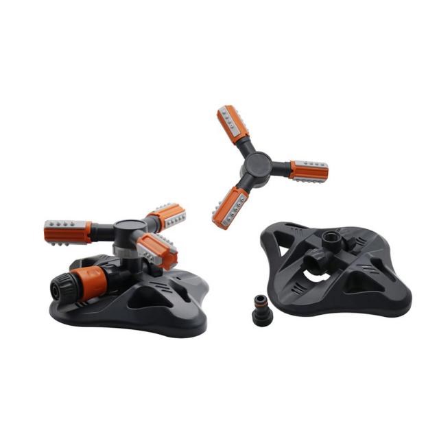 Adjustable 3-Arm Rotating Sprinklers 360 Degree Rotatory Aut