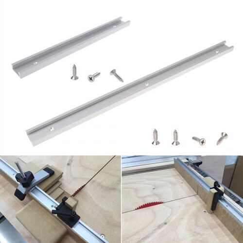 2018 Aluminium Alloy T-track Woodworking T-slot Miter Track