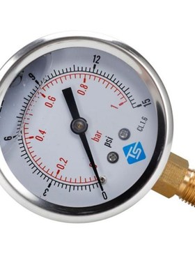 1/4 BSP BTM GLYCERINE FILLED PRESSURE VACUUM COMPOUND GAUGES