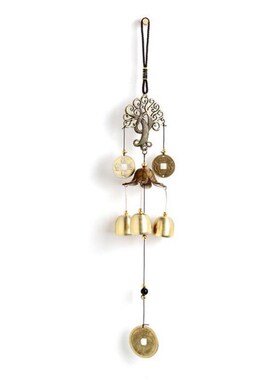 Wind Chime Vintage Lucky Tree Bells Hanging Decoration Home