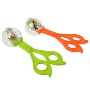 Plastic Bug Insect Catcher Scissors Tongs Tweezers 适用于 Ki