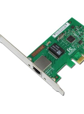 Gigabit Ethernet Adapter PCIe X1 NIC Card 1000Mbps Chipset W