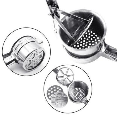 Stainless Steel Potato Masher Ricer Manual Juicer Squeezer P