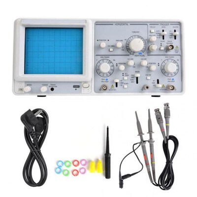 40MHz 220V High Sensitivity oscilloscope Dual Channels Digit