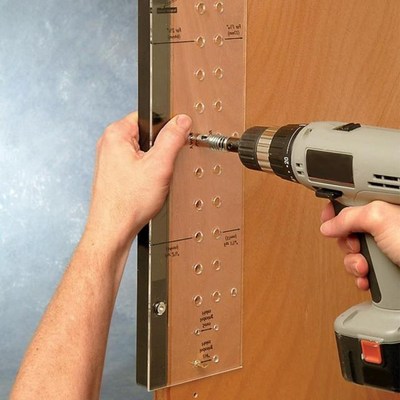 Home Shelf Pin Positioning Woodworking Projects Cabinet Door