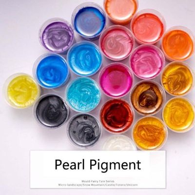 41Color Pearl Mica Powder Epoxy Resin Colorant  Dye Pearl Pi