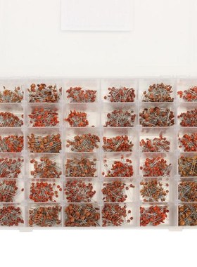 3600Pcs/Lot Ceramic Capacitor Assortment Kit 1PF-100nF 10PF