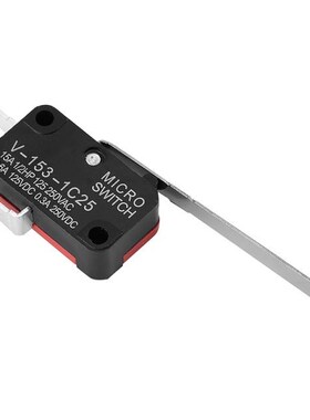 10pcs V-153-1C25 Limit Switch Long Straight Hinge Lever Type