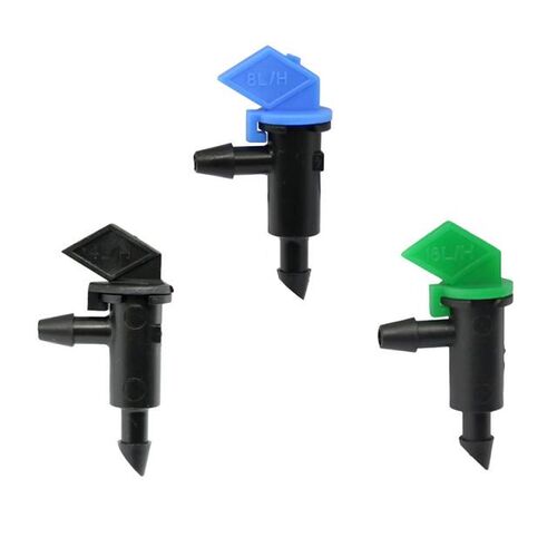Flag Dripper 4L 8L 16L Green Drip Head Irrigation Emitter Wa