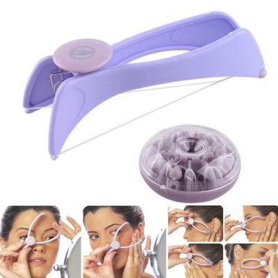 Face cotton thread hair extractor line surface depilation cl