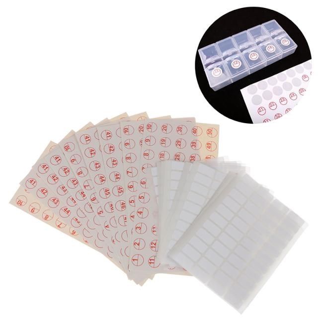 10 Sheets Diamond Classification Storage Distinguish Label S - 实物图
