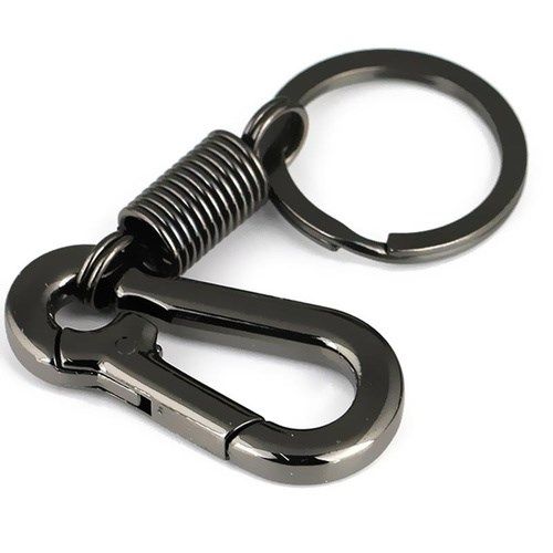 Spring Keychain Climbing Hook Car Keychain Simple Strong Car