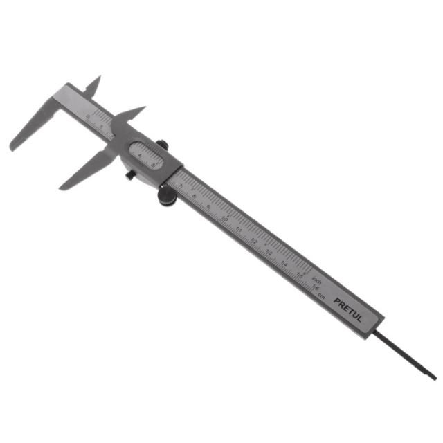 0-160mm Vernier Caliper Stainless Steel Metal Measuring Tool