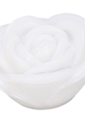 7 Color Romantic Changing LED Floating Rose Flower Candle Ni