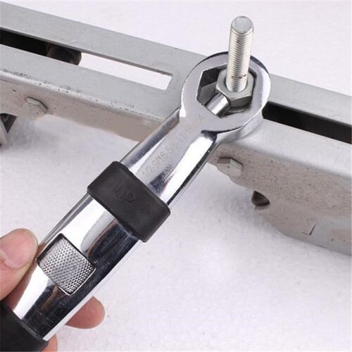 4-19mm Multifunctional Adjustable Wrench Fixed Head Ratcheti