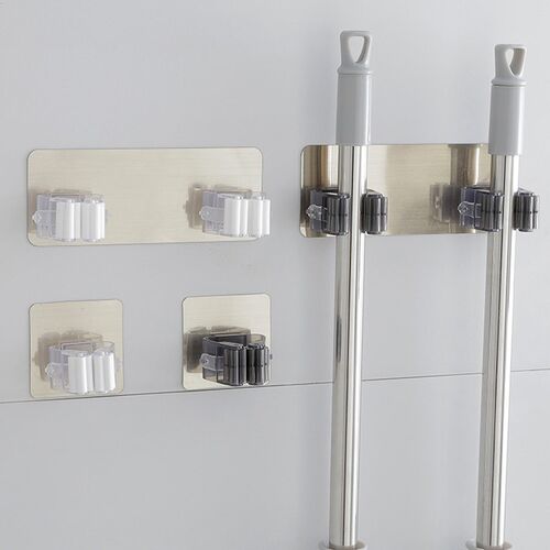 Wall Mounted Mop Organizer Holder Brush Broom Hanger Storage