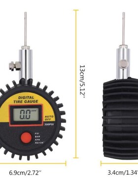 Digital Handheld Ball Pressure Gauge 适用于 Football Basketb