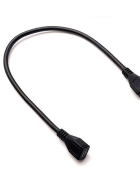 USB 2.0 Micro-B Female/Female Extension Cable Wire Extender