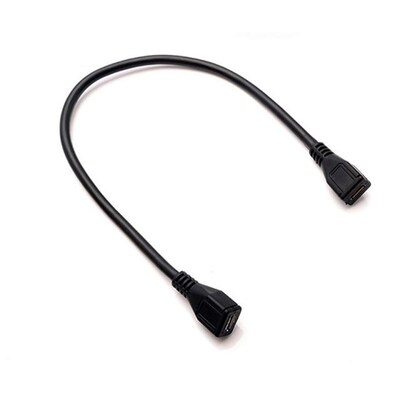 USB 2.0 Micro-B Female/Female Extension Cable Wire Extender
