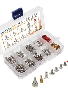 200Pcs DIY Screw Assortment Kit Computer PC Screws Set With